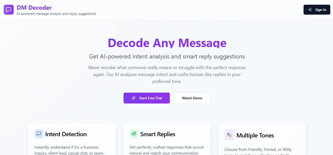 DM Decoder preview image